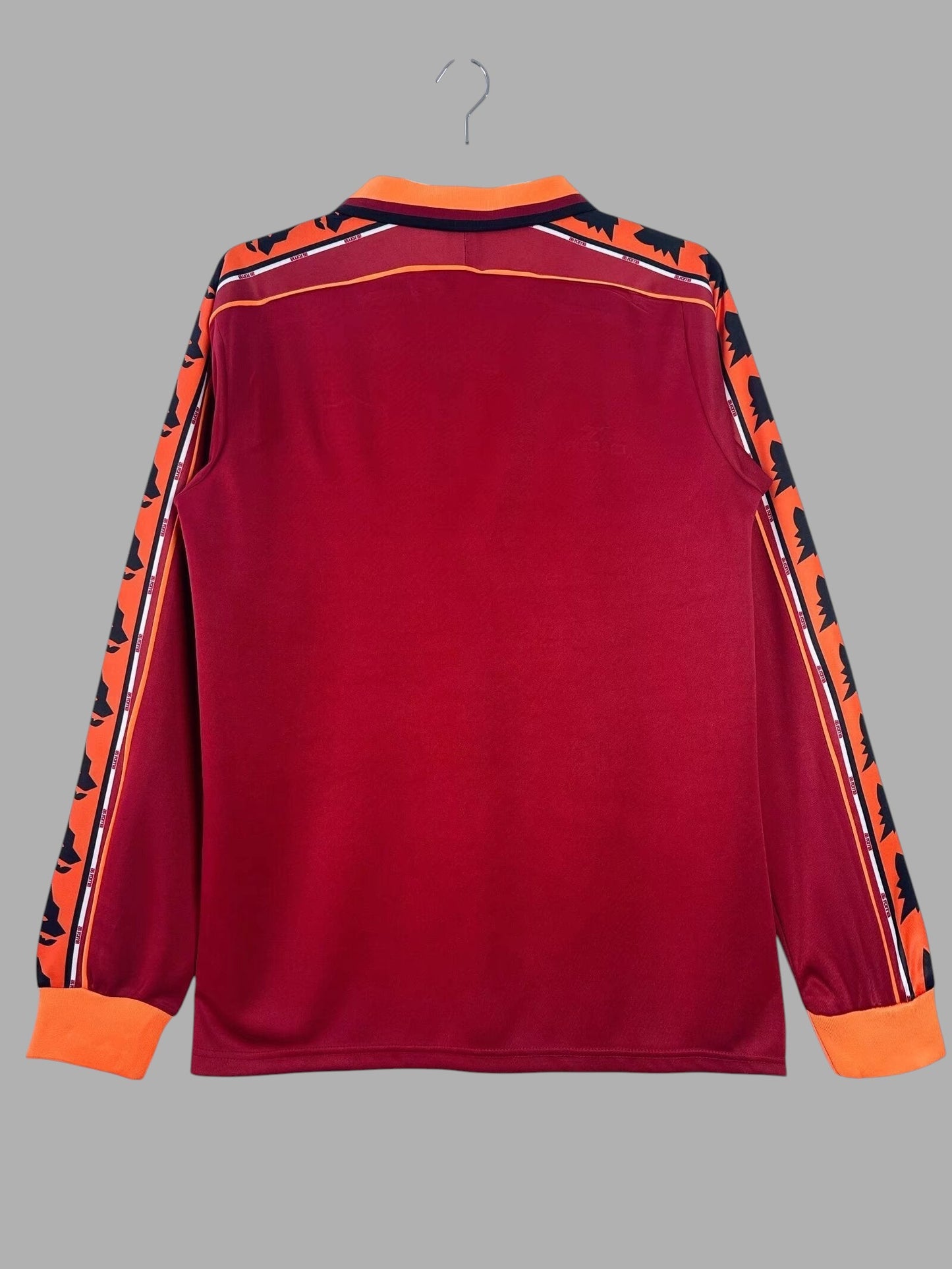 AS Roma Long Sleeve Home Shirt - 1998-99
