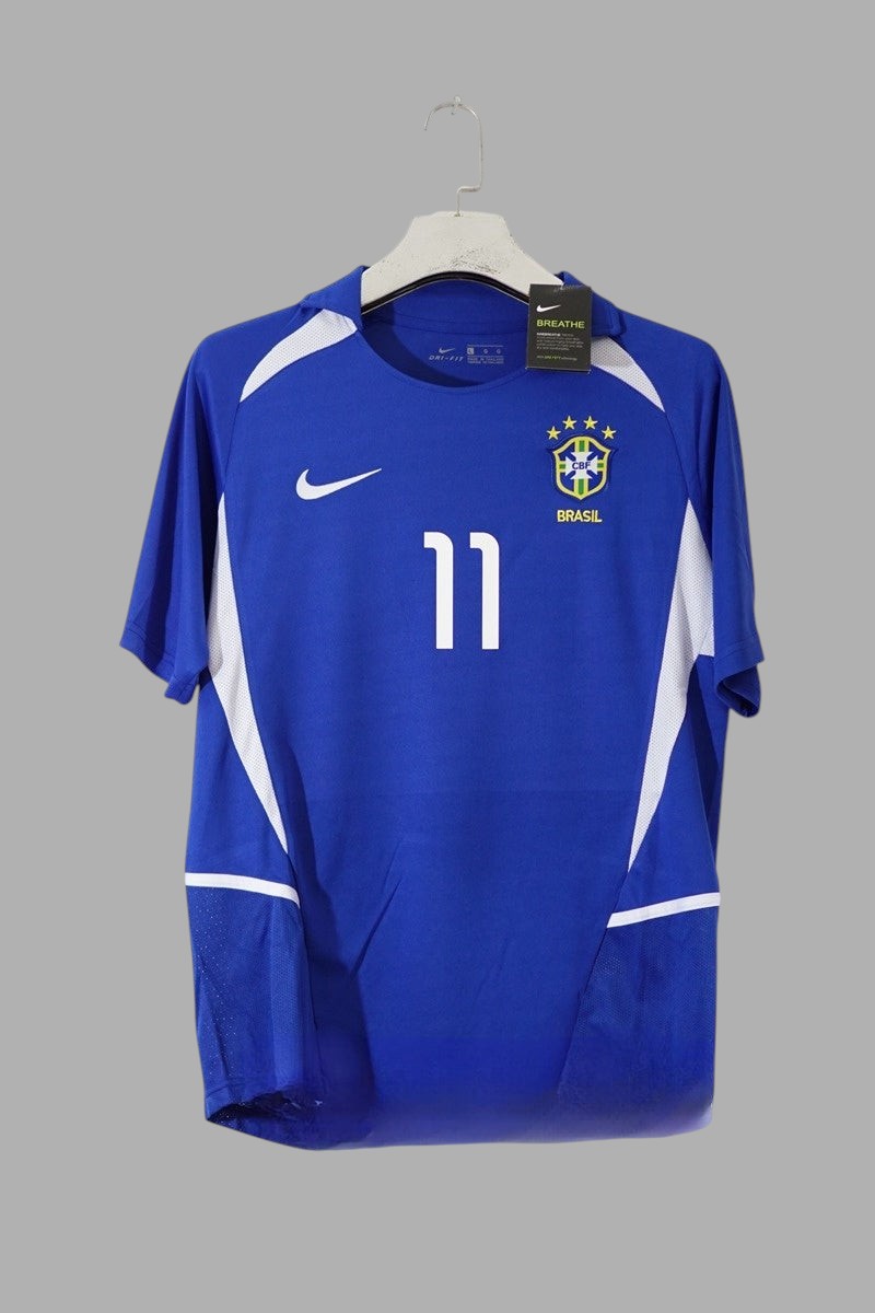 BRAZIL AWAY JERSEY 2002