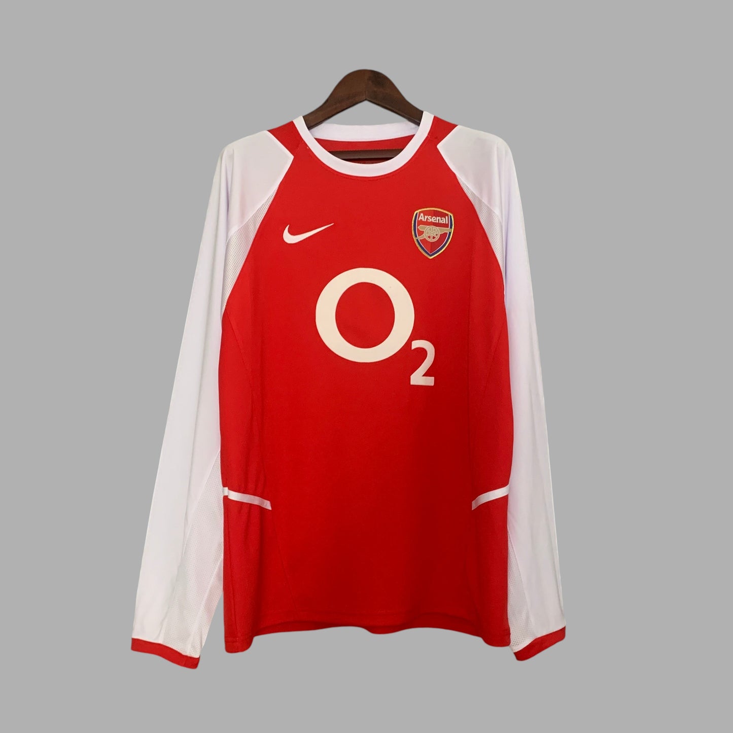 ARSENAL 2002 - 2003  HOME JERSEY LONG-SLEEVED