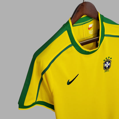 BRAZIL HOME JERSEY 1998