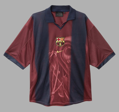 FC BARCELONA RETRO 2000/01 HOME SKELETON JERSEY