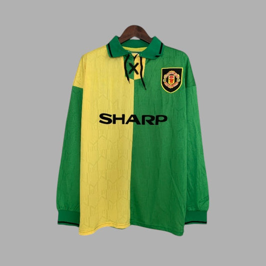 MANCHESTER UNITED 1993 - 1994 THIRD JERSEY LONG SLEEVED