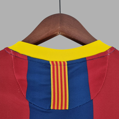 BARCELONA 2010 - 2011 HOME JERSEY LONG-SLEEVED