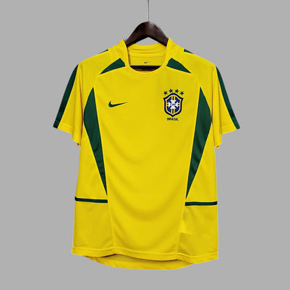 BRAZIL HOME JERSEY 2002