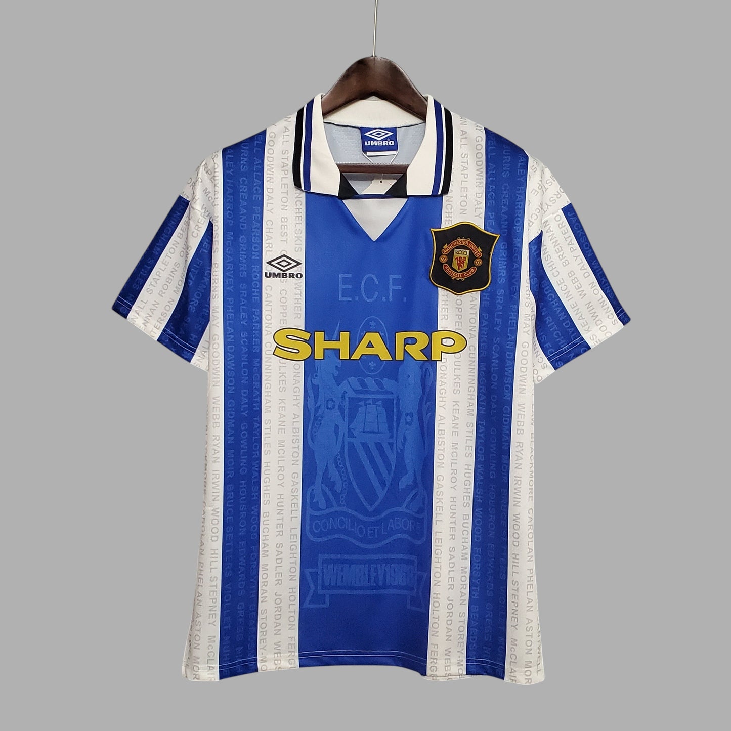 MANCHESTER UNITED 1995 - 1996 AWAY JERSEY
