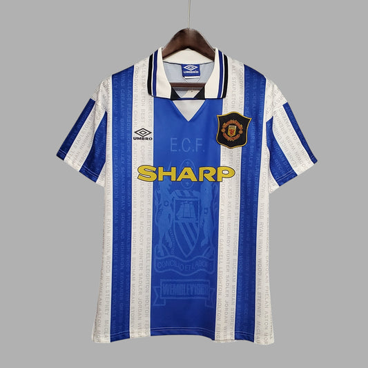 MANCHESTER UNITED 1995 - 1996 AWAY JERSEY