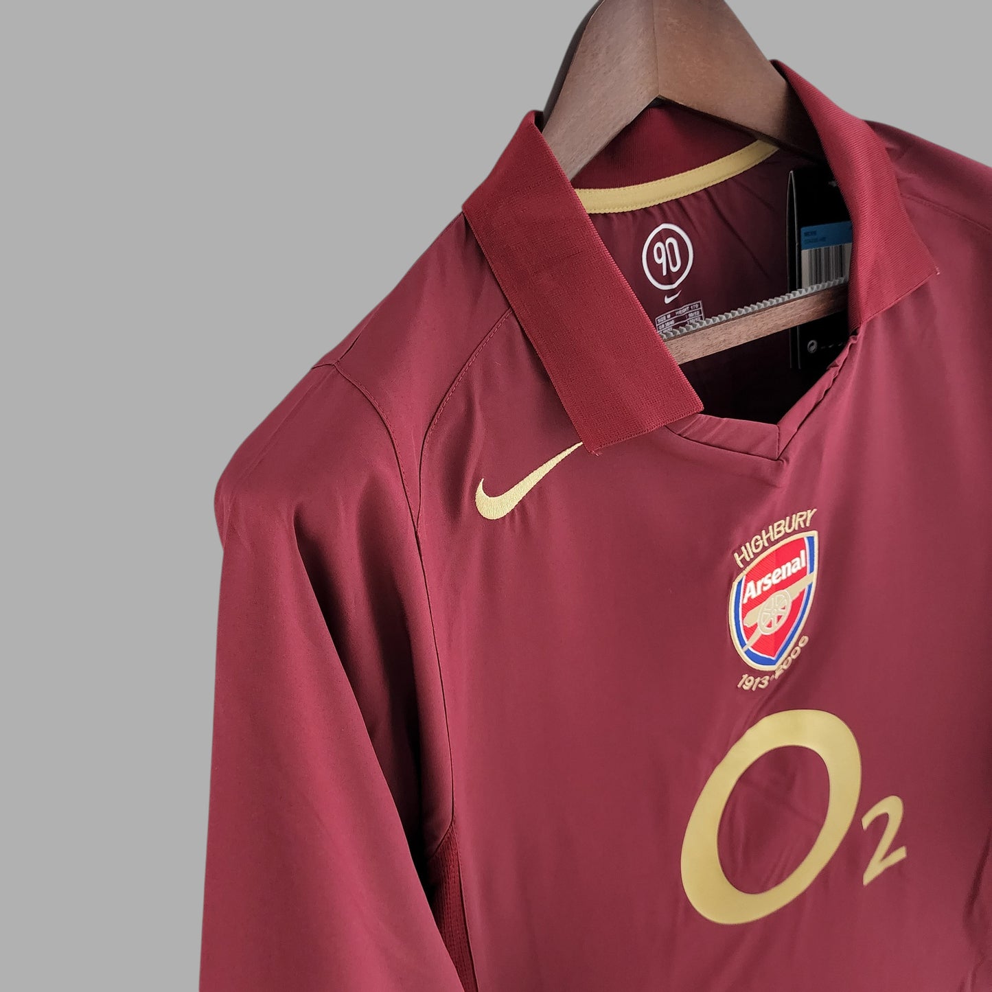 ARSENAL 2005 - 2006  HOME JERSEY LONG-SLEEVED