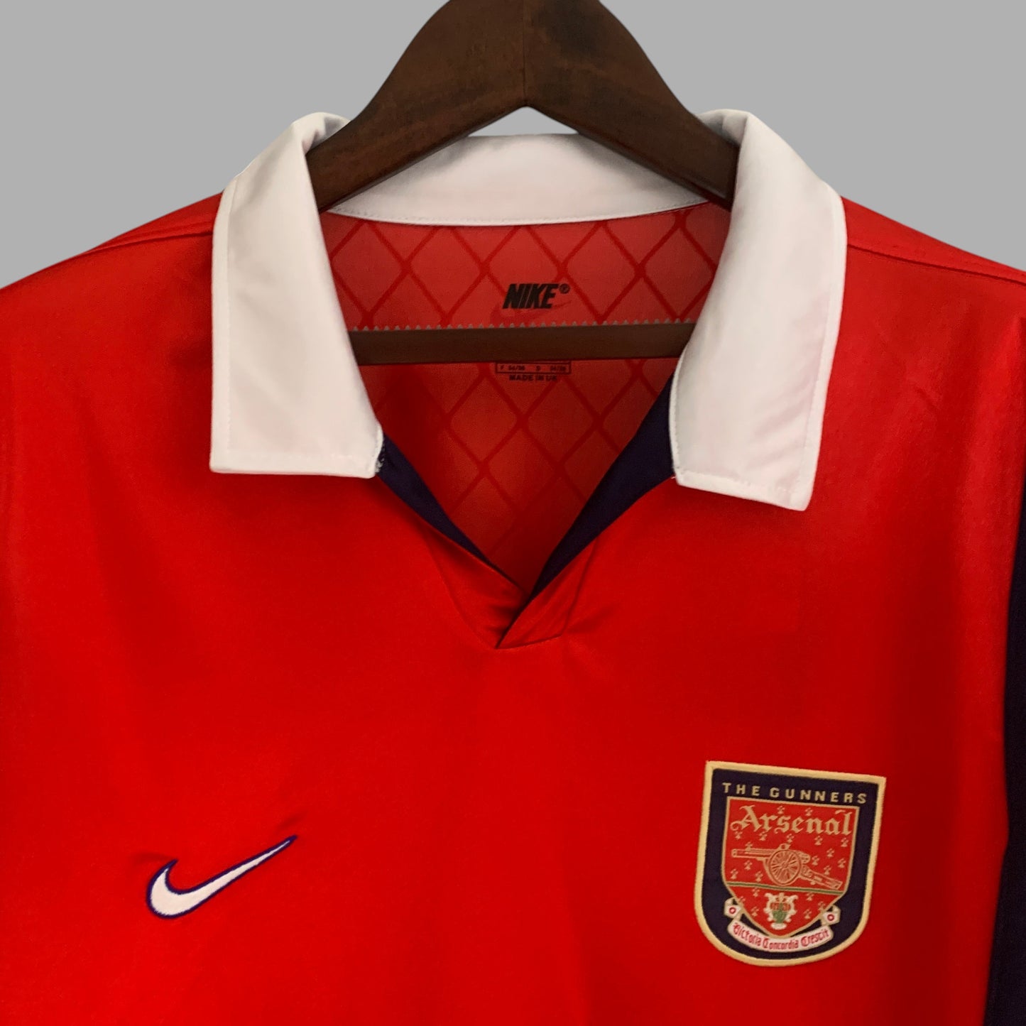 ARSENAL 1998 - 1999 HOME JERSEY LONG SLEEVED