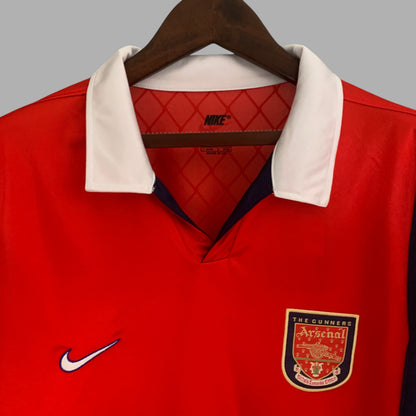 ARSENAL 1998 - 1999 HOME JERSEY LONG SLEEVED