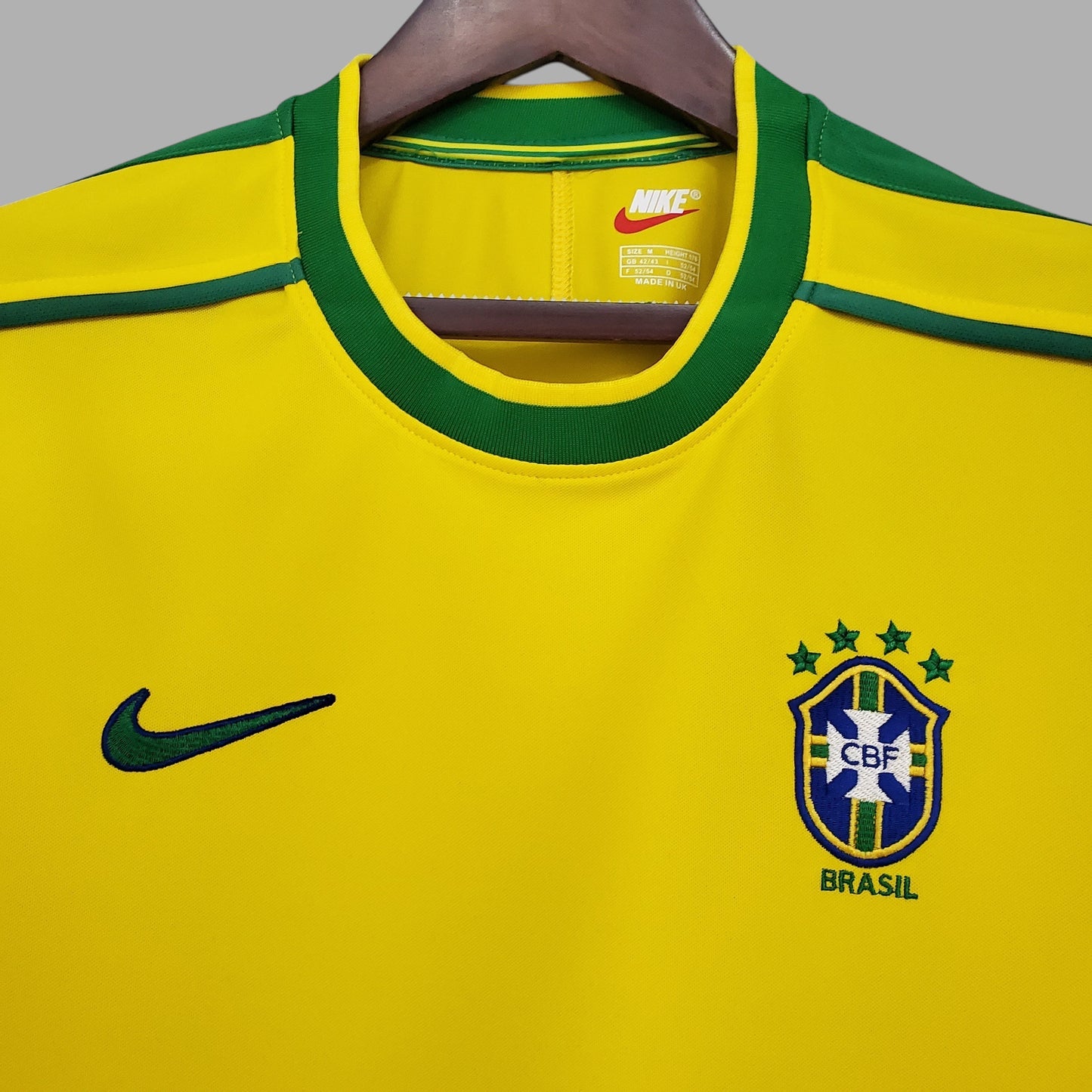 BRAZIL HOME JERSEY 1998