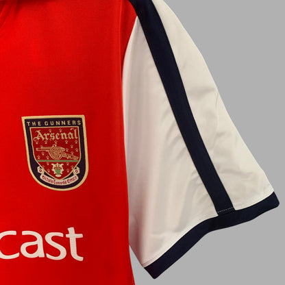 ARSENAL 2001 - 2002 HOME JERSEY