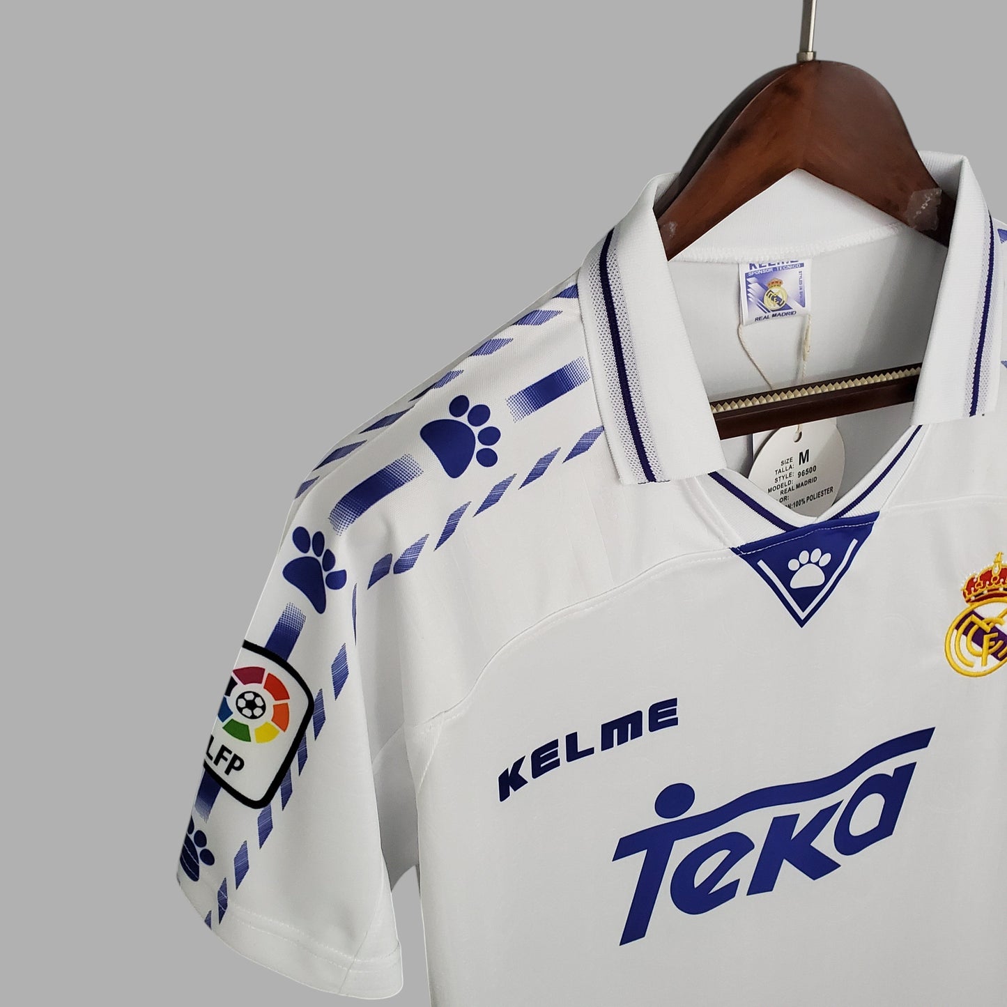 REAL MADRID 1996 - 1997 HOME JERSEY