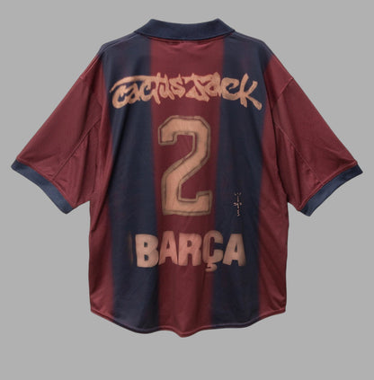 FC BARCELONA RETRO 2000/01 HOME SKELETON JERSEY