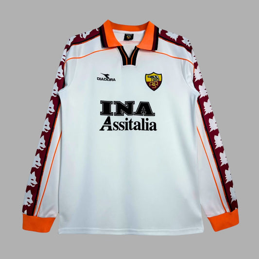 AS Roma Long Sleeve Away Shirt - 1998-99