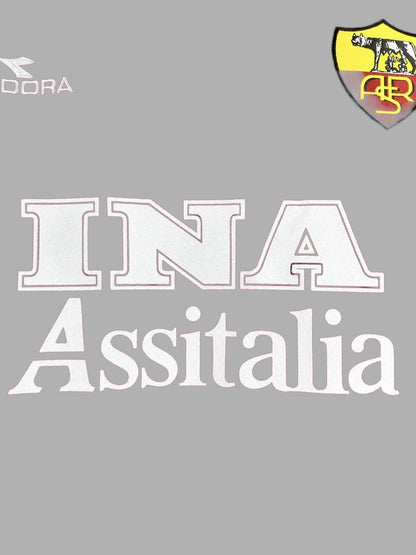 AS Roma Long Sleeve Home Shirt - 1998-99
