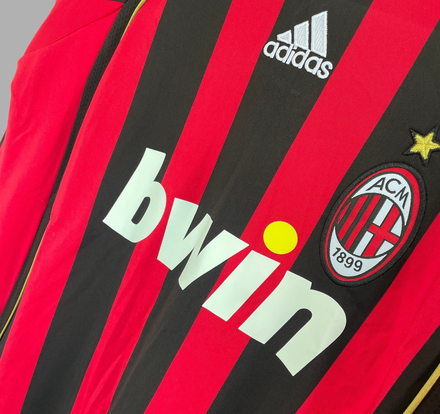 AC Milan Long Sleeve Home Shirt - 2007-08
