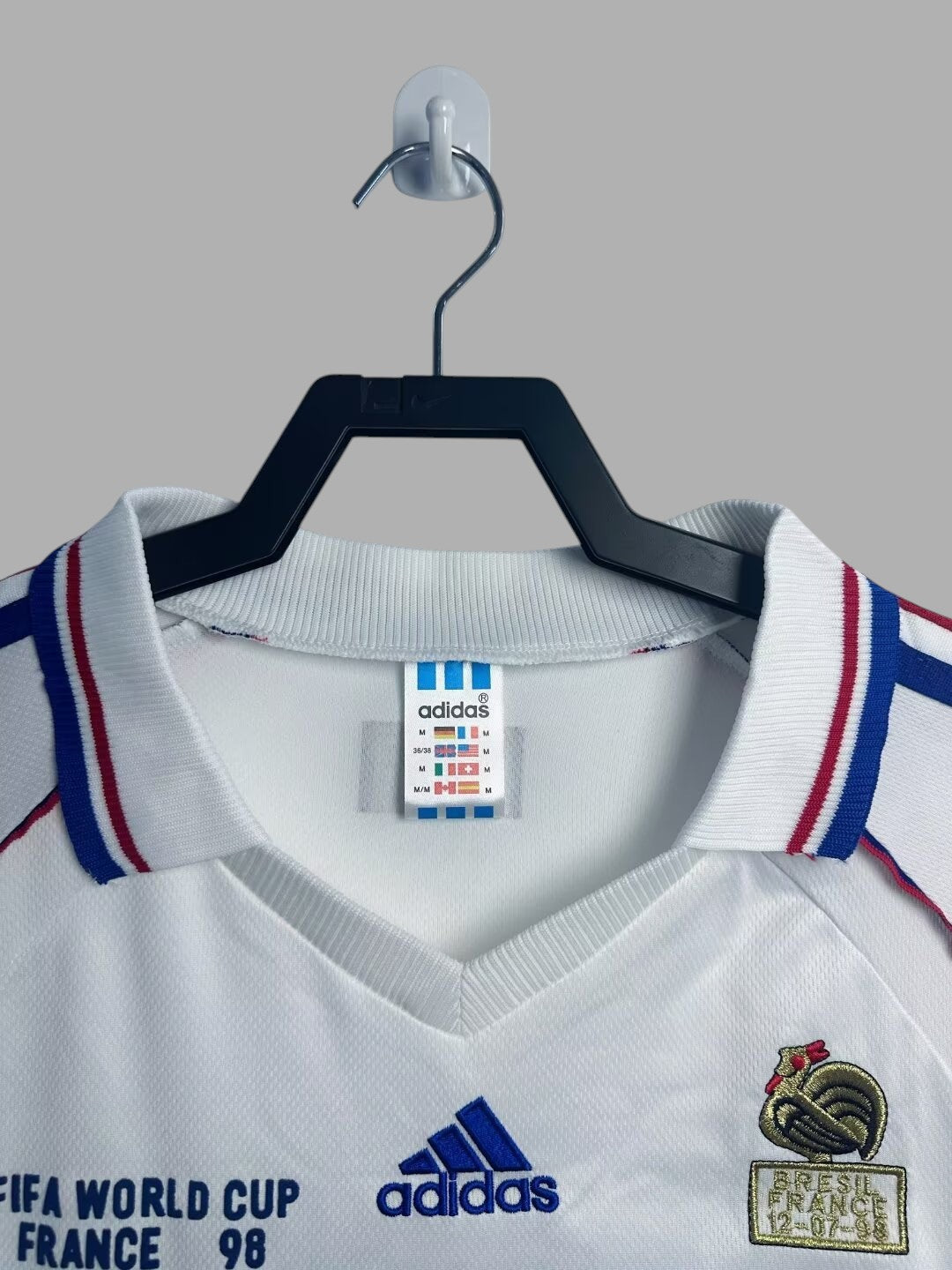 France Long Sleeve Away Shirt - 1998