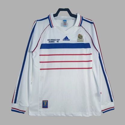France Long Sleeve Away Shirt - 1998
