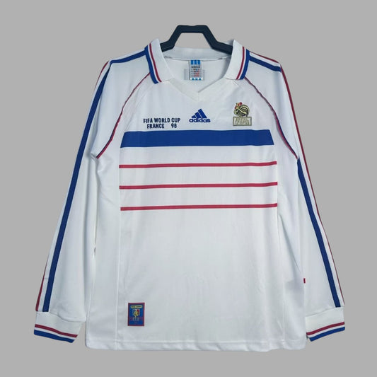 France Long Sleeve Away Shirt - 1998