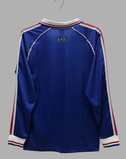 France Long Sleeve Home Shirt - 1998