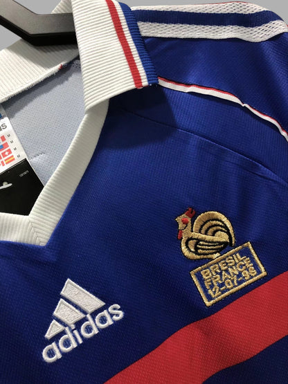 France Long Sleeve Home Shirt - 1998