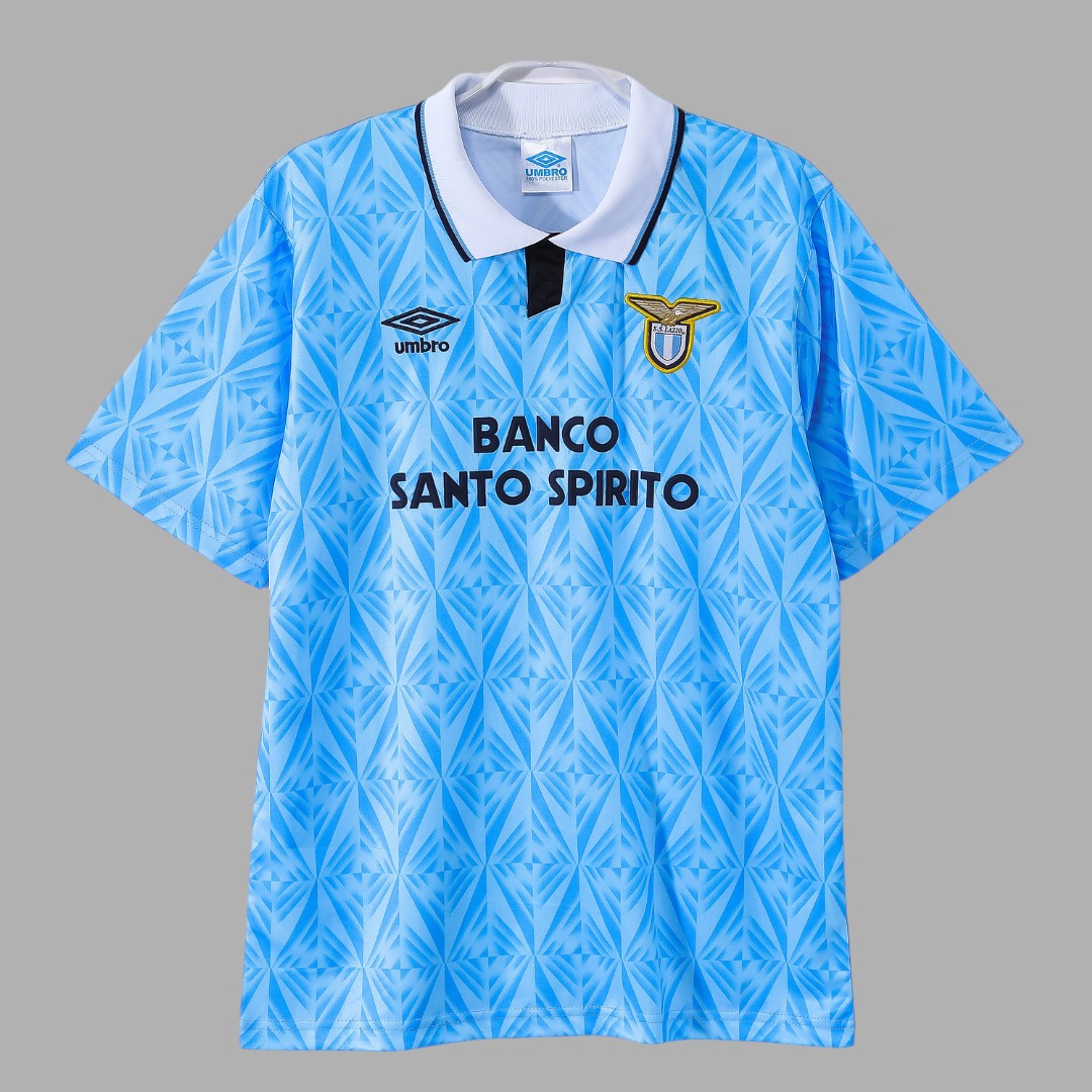 Lazio Roma Home Shirt - 1991-92