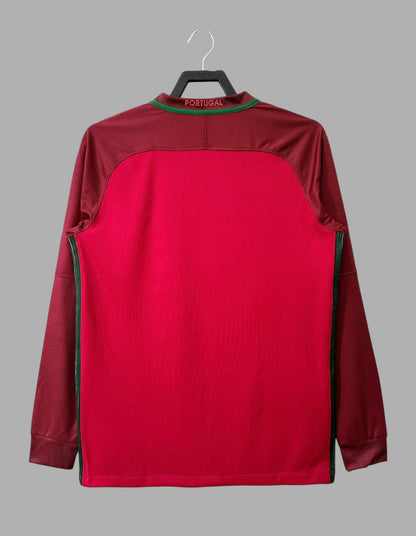 Portugal Long Sleeve Home Shirt - 2016
