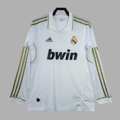 Real Madrid Long Sleeve Home Shirt - 2011-12
