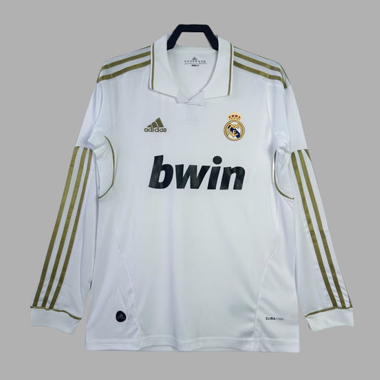 Real Madrid Long Sleeve Home Shirt - 2011-12