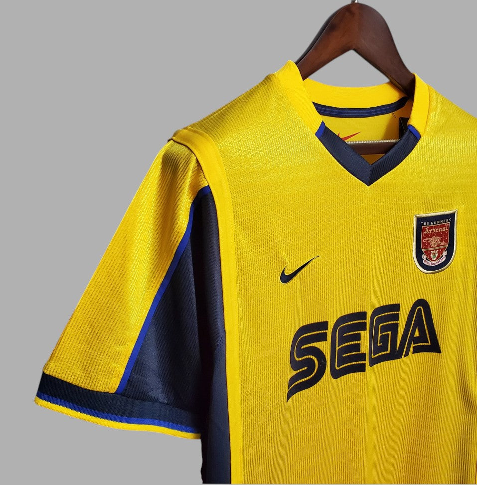 ARSENAL 1999 - 2000 AWAY JERSEY