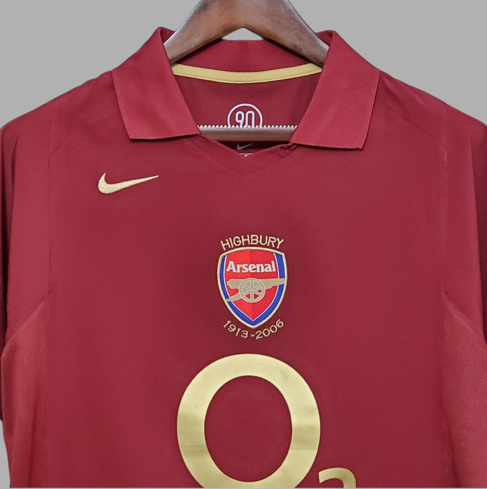 ARSENAL 2005 - 2006 HOME JERSEY