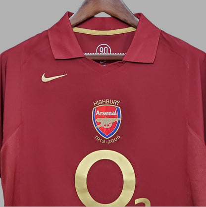 ARSENAL 2005 - 2006 HOME JERSEY