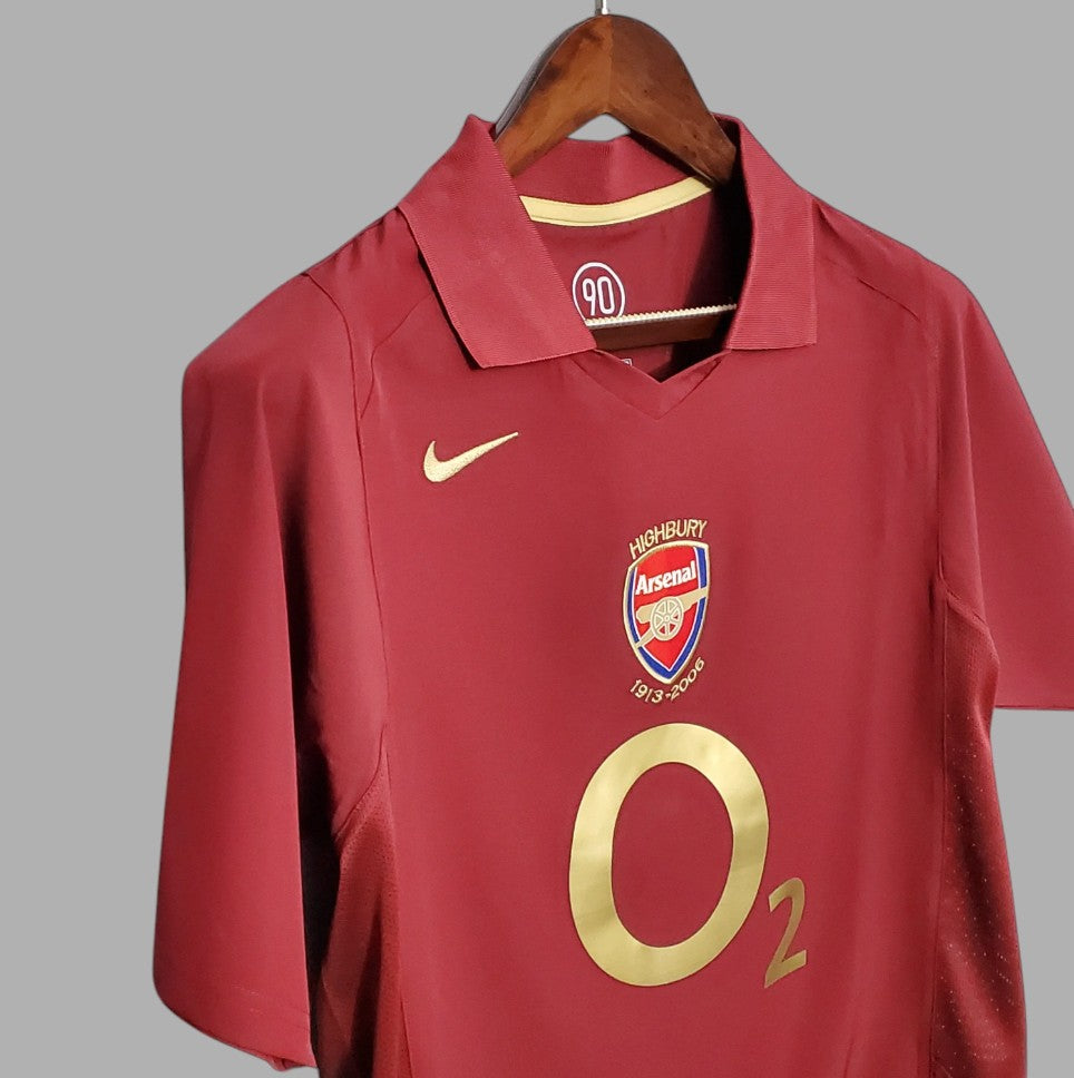 ARSENAL 2005 - 2006 HOME JERSEY