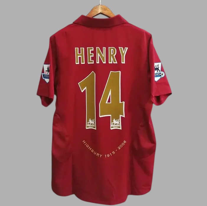 ARSENAL 2005 - 2006 HOME JERSEY
