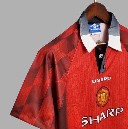 MANCHESTER UNITED 1996 - 1997 HOME JERSEY