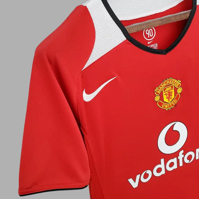 MANCHESTER UNITED 2004 - 2005 HOME JERSEY