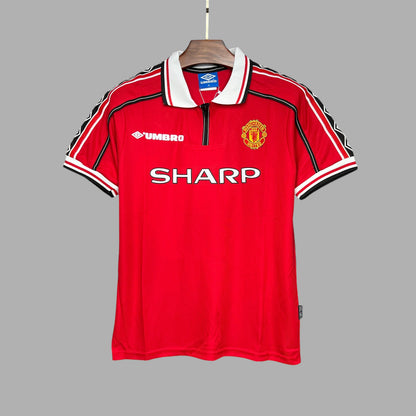 MANCHESTER UNITED 1998 - 1999 HOME JERSEY
