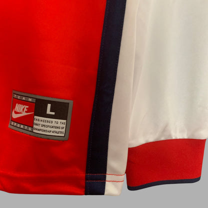 ARSENAL 1998 - 1999 HOME JERSEY LONG SLEEVED
