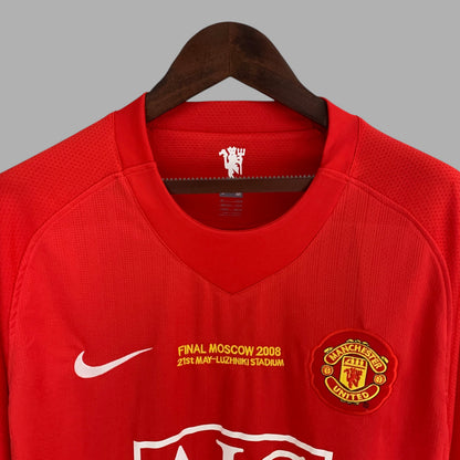MANCHESTER UNITED CHAMPIONS LEAGUE 2008 FINAL LONG SLEEVED