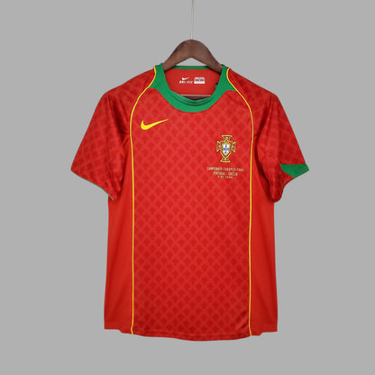 PORTUGAL 2004 FINAL HOME JERSEY