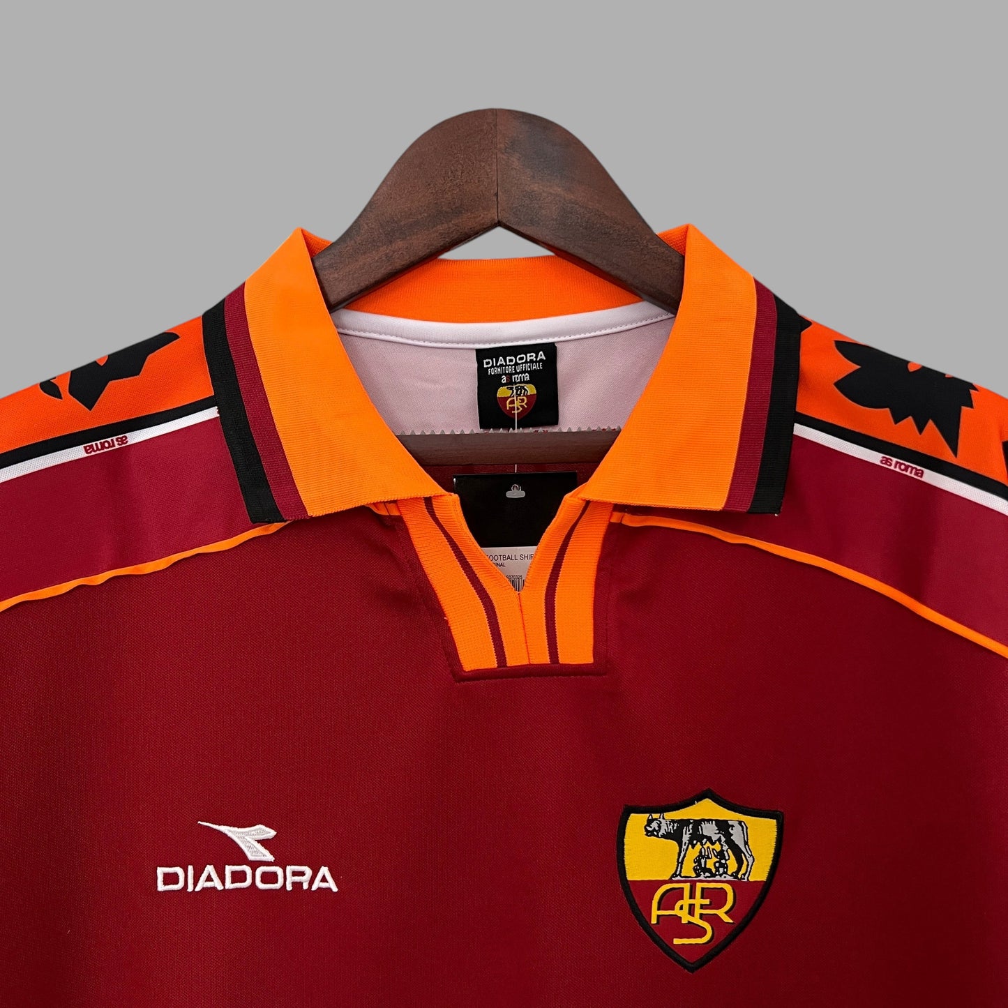 AS ROMA 1998 - 1999 HOME JERSEY