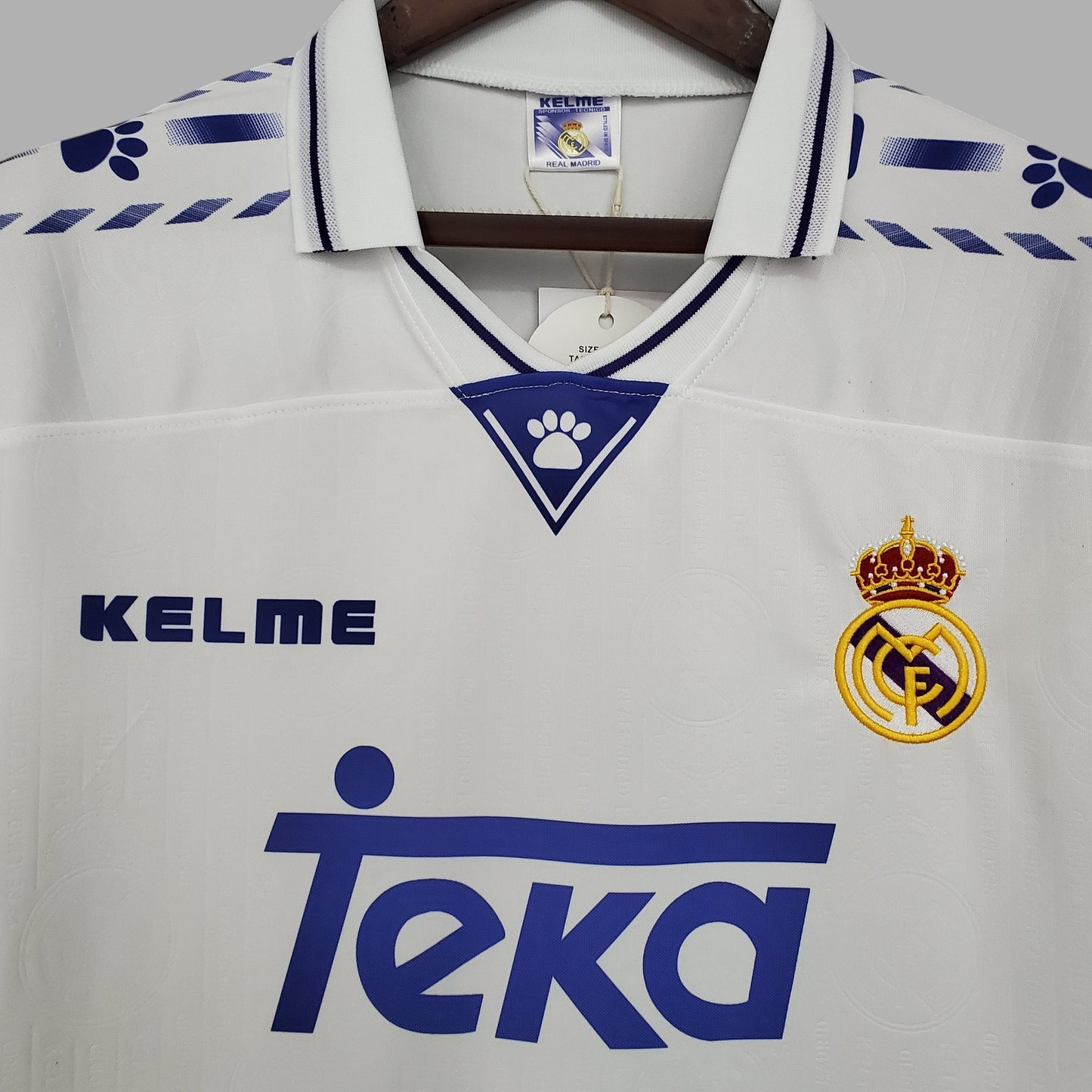 REAL MADRID 1996 - 1997 HOME JERSEY