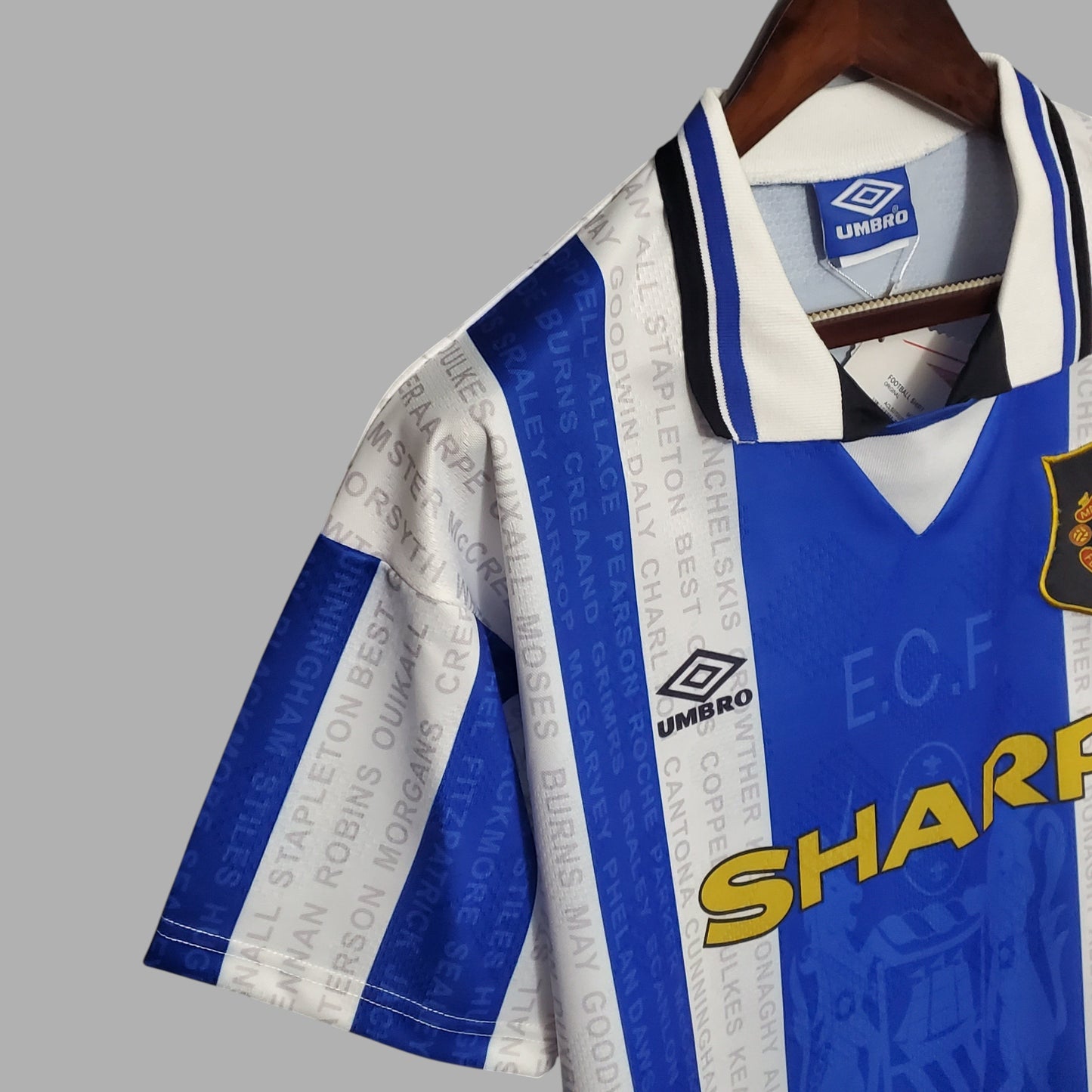 MANCHESTER UNITED 1995 - 1996 AWAY JERSEY