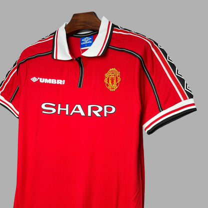 MANCHESTER UNITED 1998 - 1999 HOME JERSEY