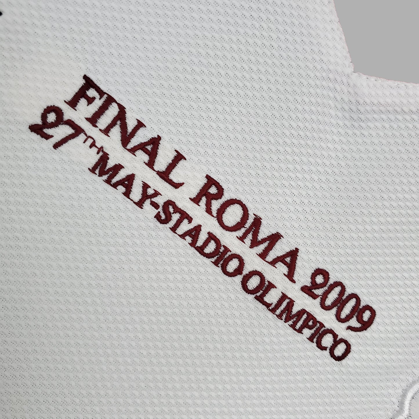 MANCHESTER UNITED 2008 - 2009 CHAMPIONS LEAGUE FINAL