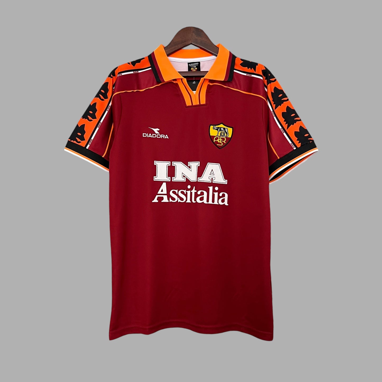 AS ROMA 1998 - 1999 HOME JERSEY