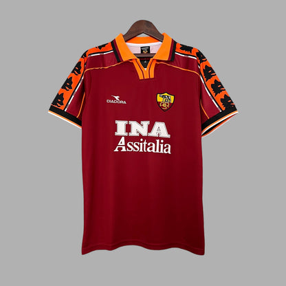 AS ROMA 1998 - 1999 HOME JERSEY