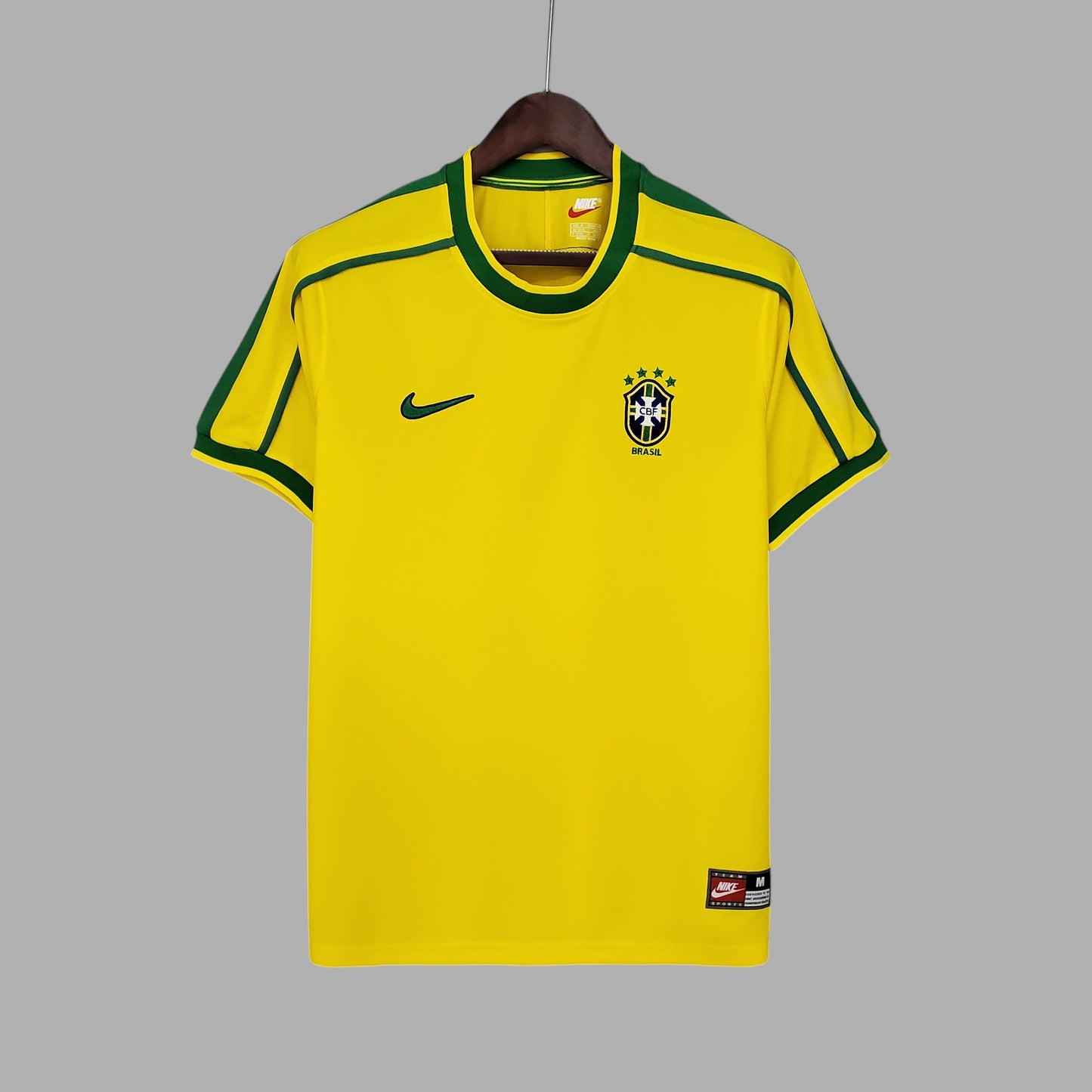 BRAZIL HOME JERSEY 1998