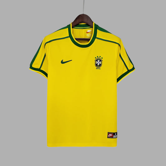 BRAZIL HOME JERSEY 1998
