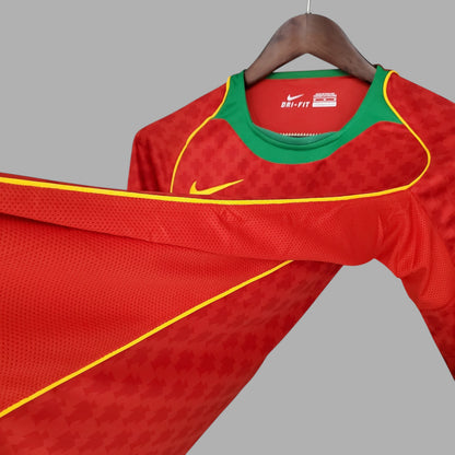 PORTUGAL 2004 FINAL HOME JERSEY
